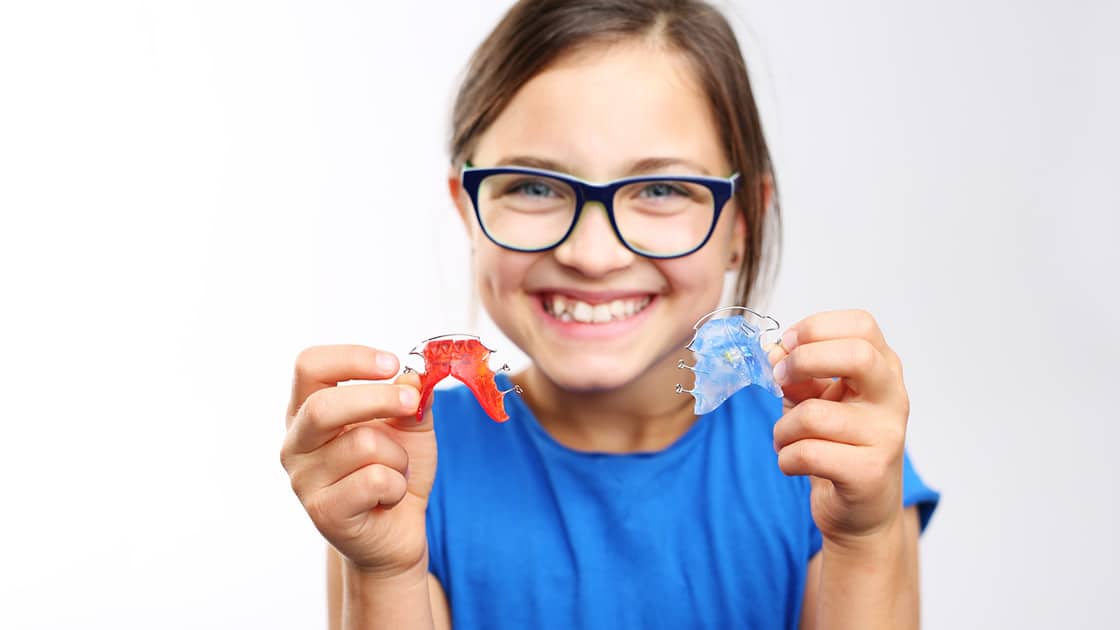 Girl with Retainers image